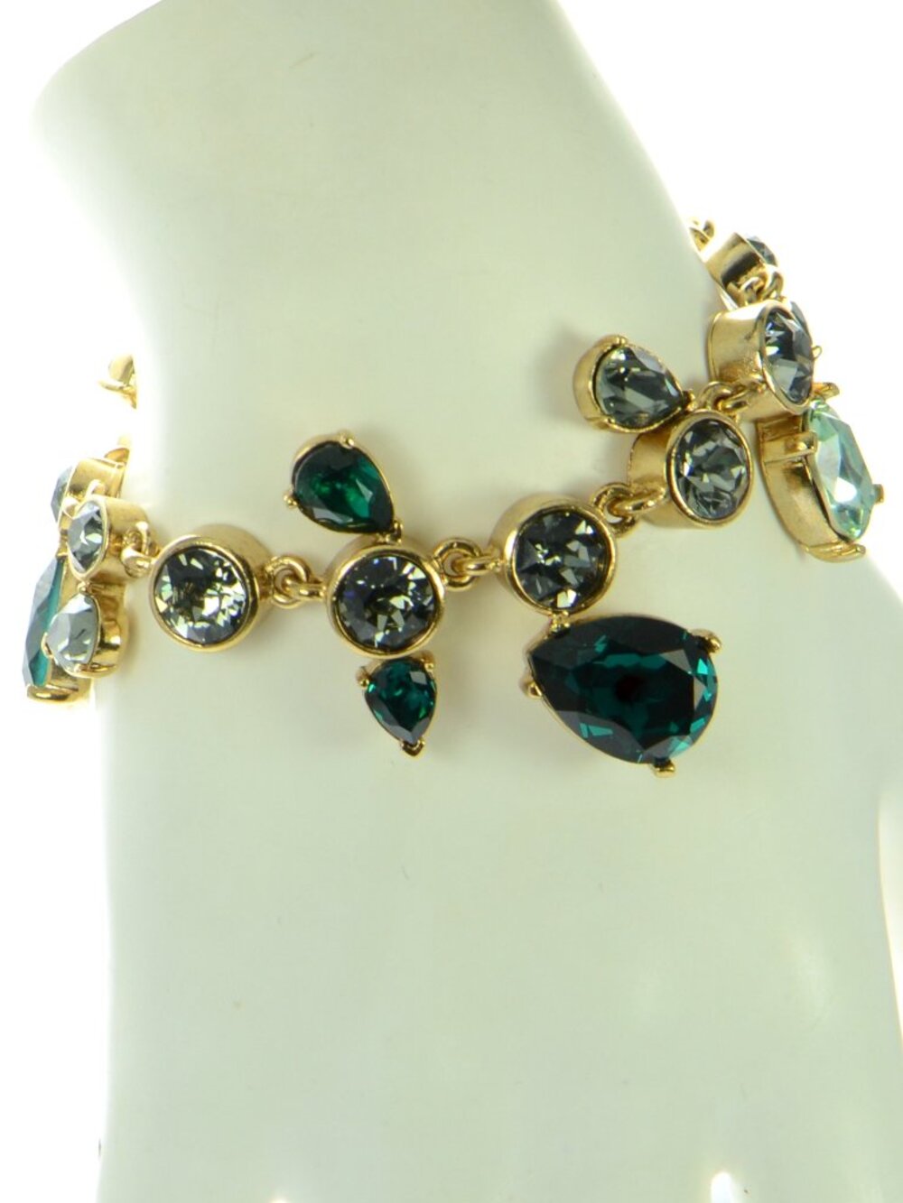 Oscar De La Renta Asymmetrical Cactus Bracelet
